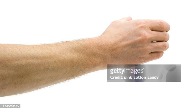 man holds invisible bottle - human hand stock pictures, royalty-free photos & images
