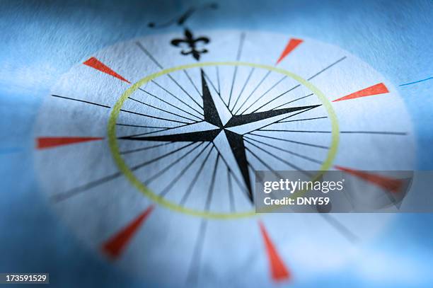 Compass Rose Section 447 What Is A Compass Rose On A Map Stock Photos, High-Res Pictures ...
