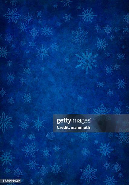 grunge blue snowy background - dark blue stock illustrations