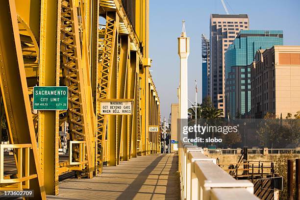 sacramento city limit - sacramento california stock pictures, royalty-free photos & images