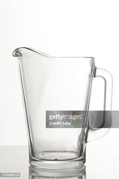 glass pitcher - jug stock pictures, royalty-free photos & images