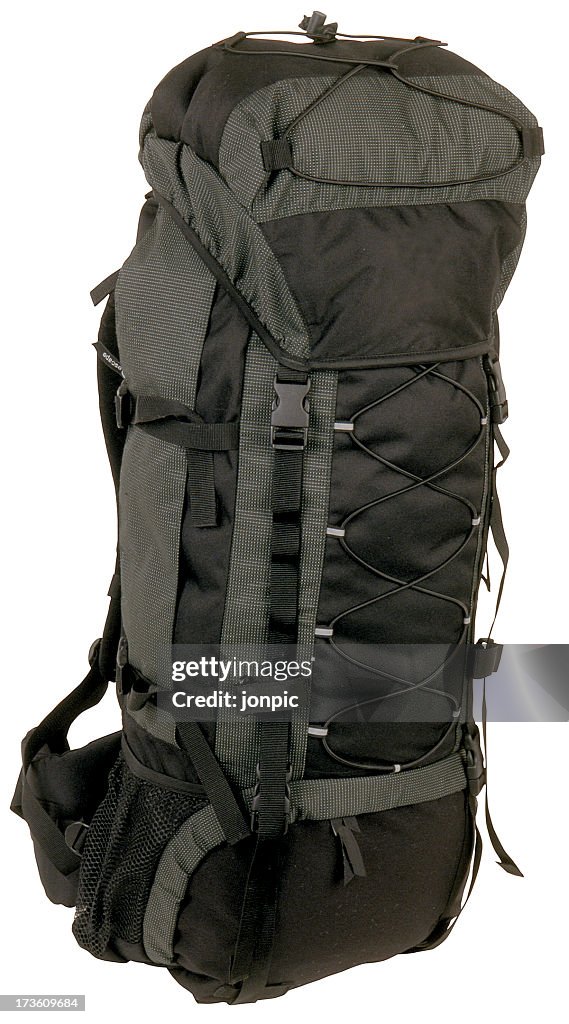 Rucksack isolated with clipping path, Travel Luggage