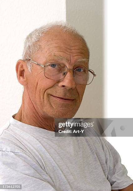 seventy  year old man smiling - 70 year male stock pictures, royalty-free photos & images