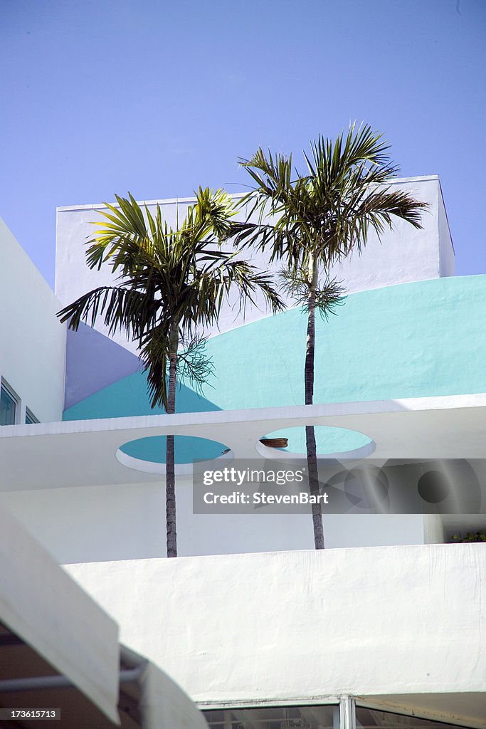 Twin palmas das mãos, South Beach