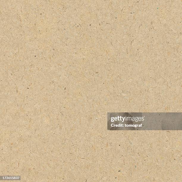 close-up of a seamless brown recycled paper background - brunt papper bildbanksfoton och bilder