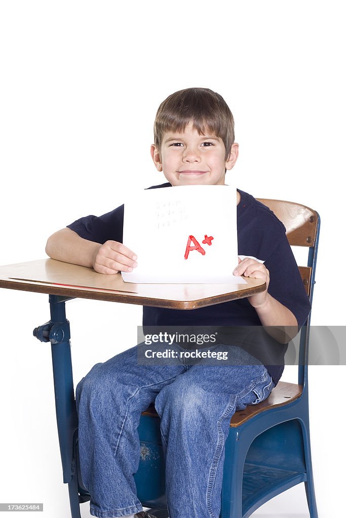 Student with a Good Grade