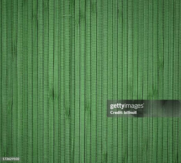 tiras de bambu verde de palha - bamboo material - fotografias e filmes do acervo