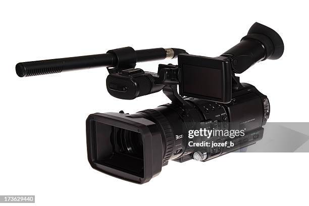 hd-fernseher, cam 1 - fernsehkamera stock-fotos und bilder