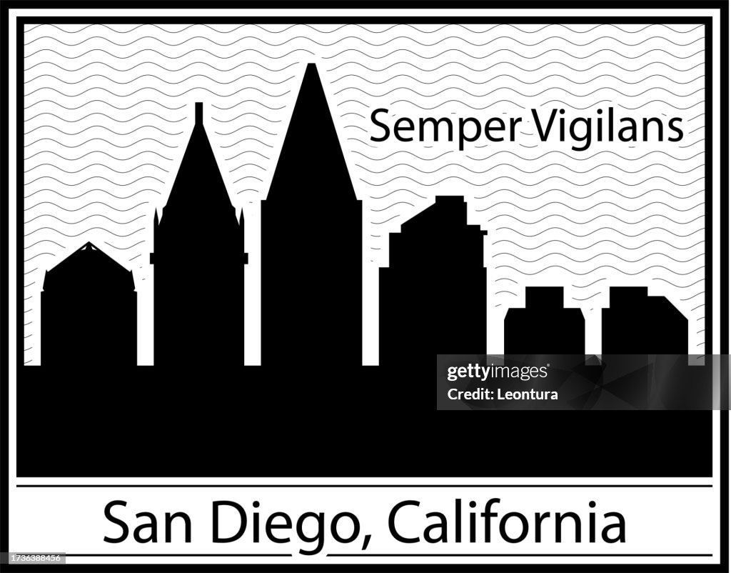 San Diego Stamp