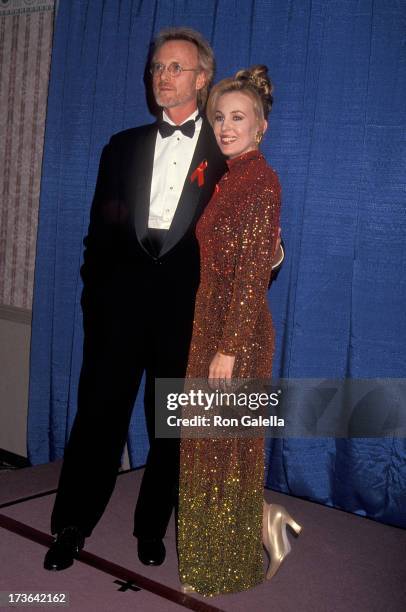 Actor Anthony Geary and actress Genie Francis attend the 20th Annual Daytime Emmy Awards on May 26, 1993 at the Marriott Marquis Hotel in New York...