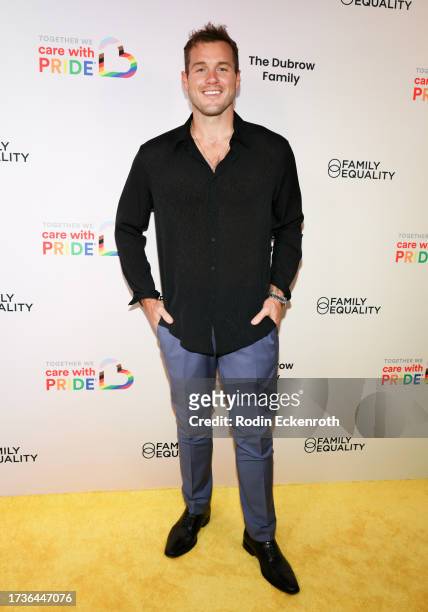 Colton Underwood attends the Family Equality Gala "LA Impact: There's No Place Like Home" supporting LGBTQ+ families at Citizen News Hollywood on...