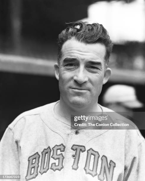 Portrait of Aloysius H. Simmons of the Boston Braves in 1939.