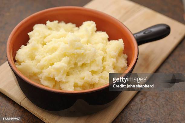 kartoffelpüree - mashed potatoes stock-fotos und bilder