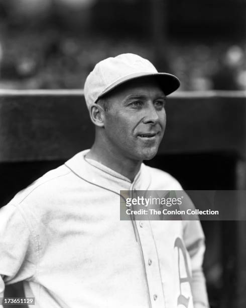 Portrait of George E. Walberg of the Philadelphia Athletics in 1930.