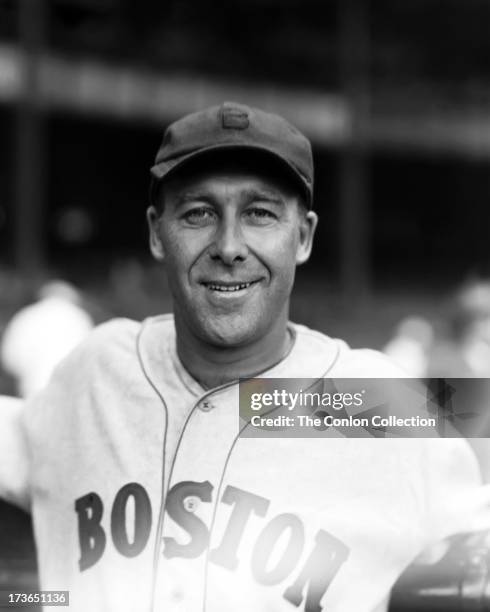 Portrait of George E. Walberg of the Boston Red Sox in 1934.