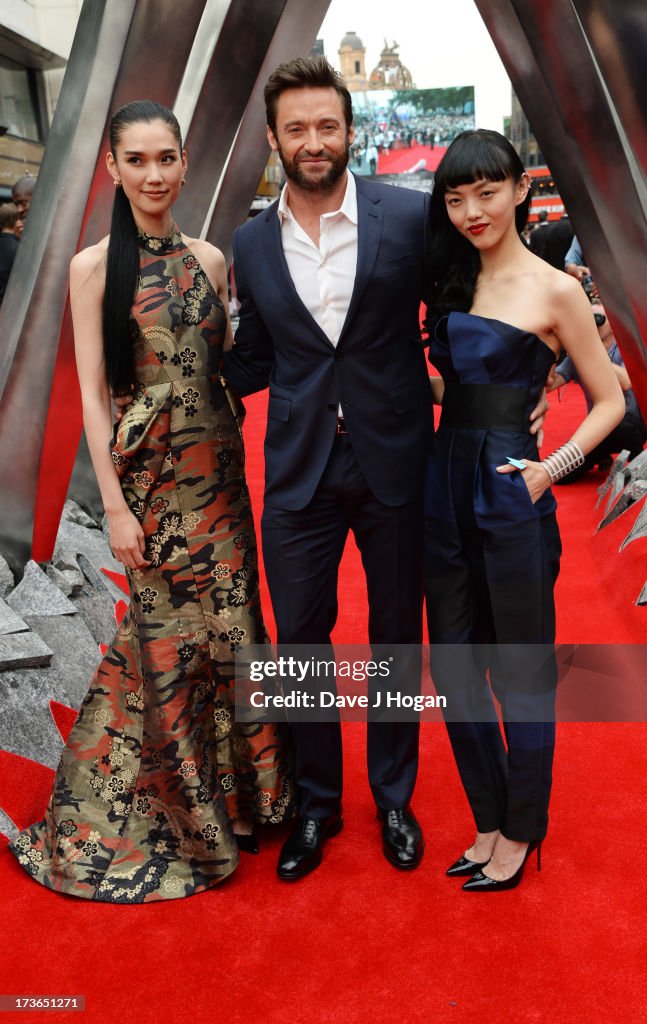 The Wolverine - UK Premiere - Inside Arrivals