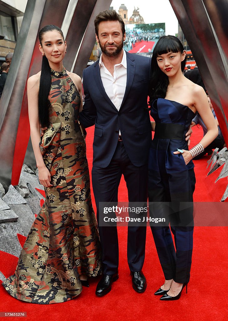 The Wolverine - UK Premiere - Inside Arrivals