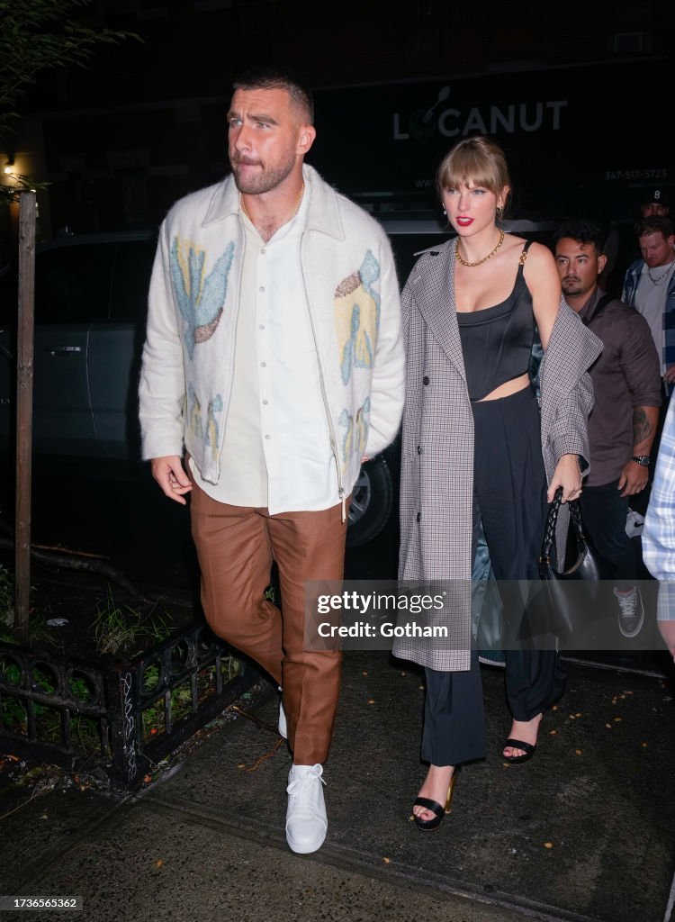 Celebrity Sightings In New York City - October 15, 2023