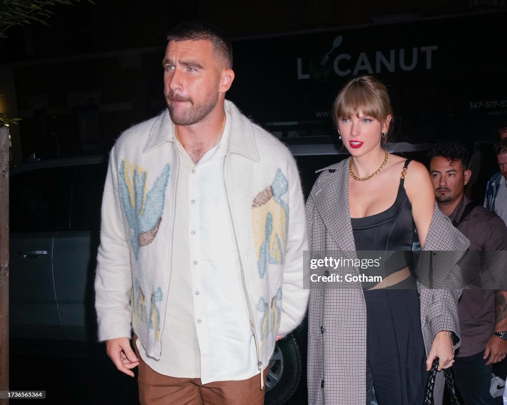 Celebrity Sightings In New York City - October 15, 2023