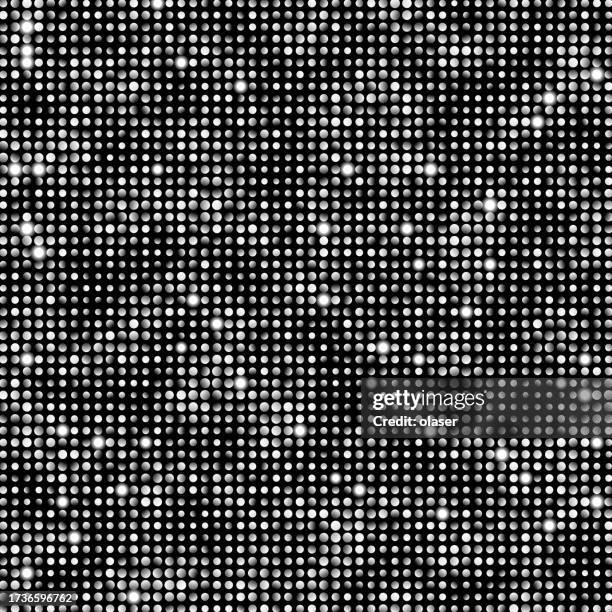 gray sequin glitter forming a background pattern. - silver sequins stock illustrations