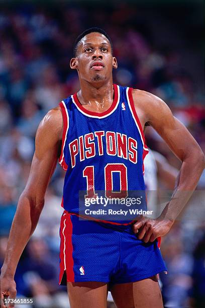 Detroit Rodman Dennis Rodman Pistons Photos and Premium High Res Pictures - Getty Images