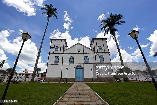 Igreja Matriz De Nossa Senhora Do Rosrio Piren, Foto de stock