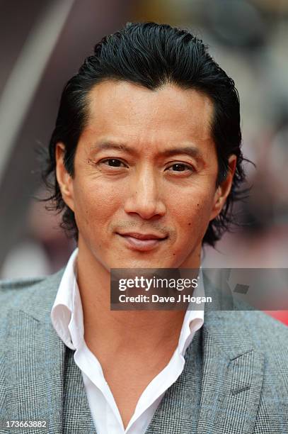 Will Yun Lee attends the UK premiere of 'The Wolverine' at The Empire Leicester Square on July 16, 2013 in London, England.