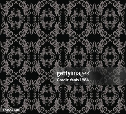 Damask seamless pattern Damask seamless pattern