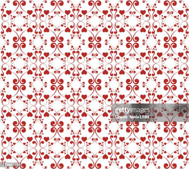 seamless damask wallpaper - fashion photography background stock illustrations