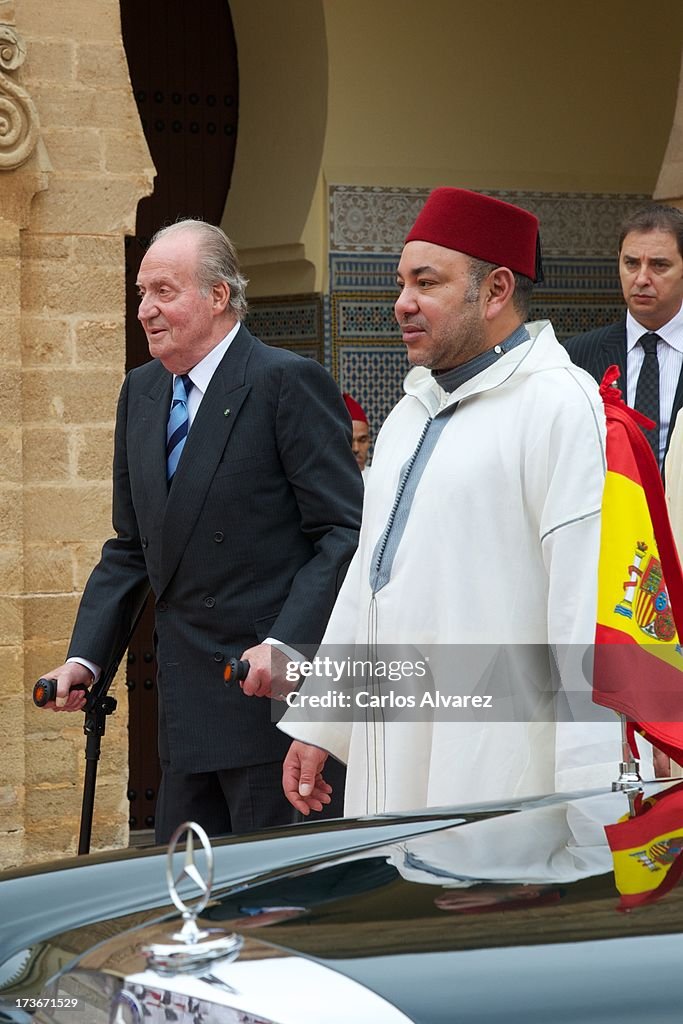 King Juan Carlos of Spain Visits Morocco - Day 2