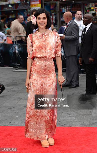 Natasha Khan attends the UK premiere of 'The Wolverine' at Empire Leicester Square on July 16, 2013 in London, England.