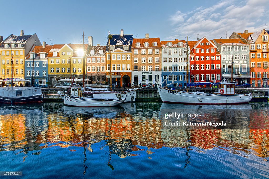 Nyhavn, Copenhagen, Denmark