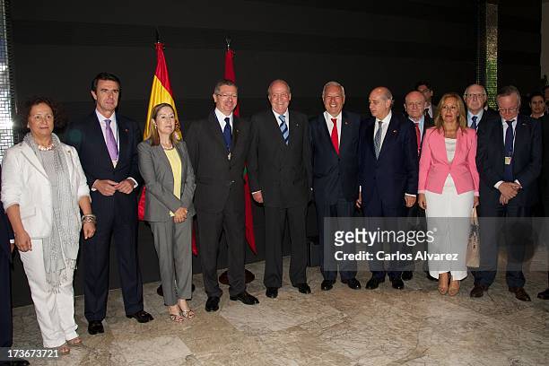 Ana Palacio, Jose Manuel Soria, Ana Pastor, Alberto Ruiz Gallardon, King Juan Carlos of Spain, Jose Manuel Garcia Margallo, Jorge Fernandez Diaz,...