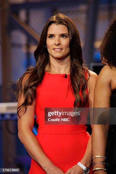 Episode 4496 -- Pictured: Nascar driver Danica Patrick on July 16, 2013 --