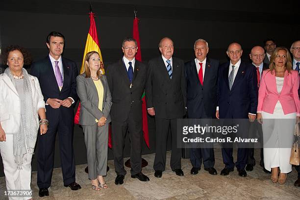 Ana Palacio, Jose Manuel Soria, Ana Pastor, Alberto Ruiz Gallardon, King Juan Carlos of Spain, Jose Manuel Garcia Margallo, Jorge Fernandez Diaz,...