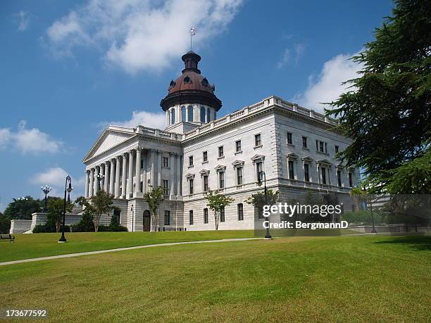 south carolina capitol - south carolina capitol building stock pictures, royalty-free photos & images