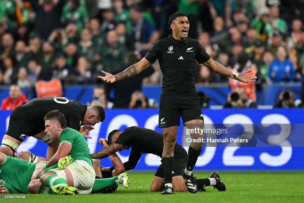 Ireland v New Zealand: Quarter Final - Rugby World Cup France 2023