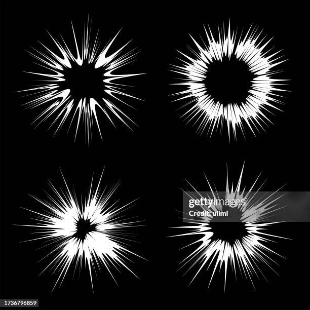 explode flash - striped shirt stock illustrations