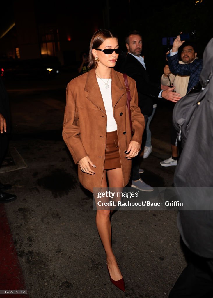Celebrity Sightings In Los Angeles - October 20, 2023
