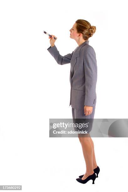 business creativity - business woman full body isolated stock pictures, royalty-free photos & images