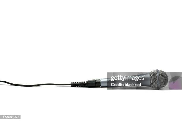 microphone - microphone single object stock pictures, royalty-free photos & images