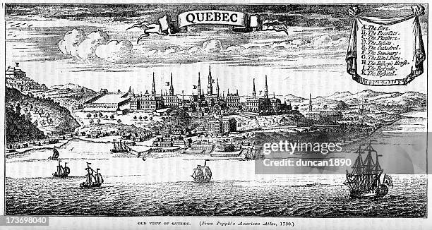 quebec city - palais de congres de montreal stock illustrations