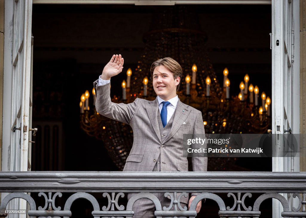 Prince Christian Of Denmark On His 18th Birthday In Copenhagen