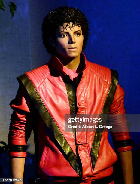 Michael Jackson Thriller displayed at Son Of Monsterpalooza held at The Marriott Burbank Convention Center on October 14, 2023 in Burbank, California.