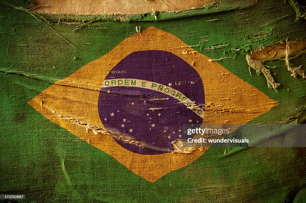 Bandeira de Grunge do Brasil