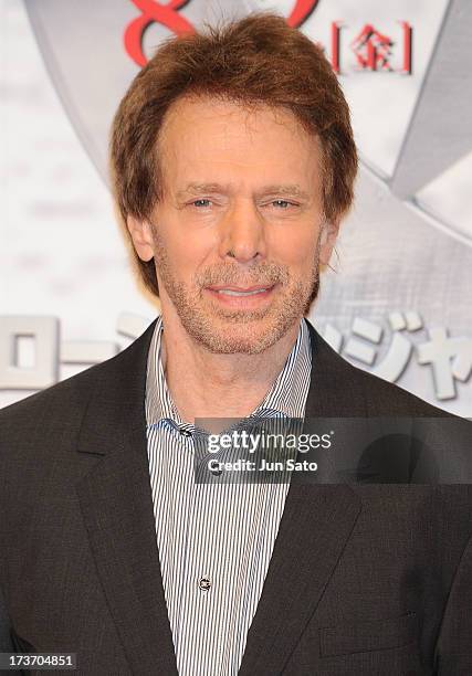 Producer Jerry Bruckheimer attends 'The Lone Ranger' photo call at the Park Hyatt Hotel on July 17, 2013 in Tokyo, Japan.