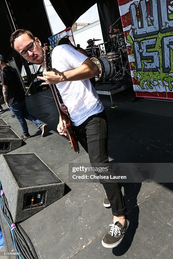 Vans Warped Tour 2013 - West Coast Cities