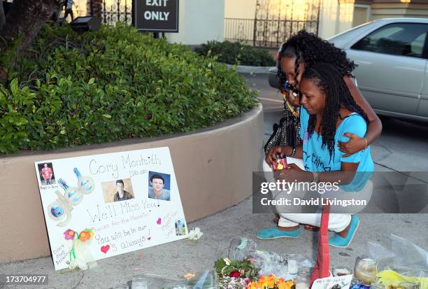 Actor Cory Monteith is remembered on July 16, 2013 in Los Angeles, California.