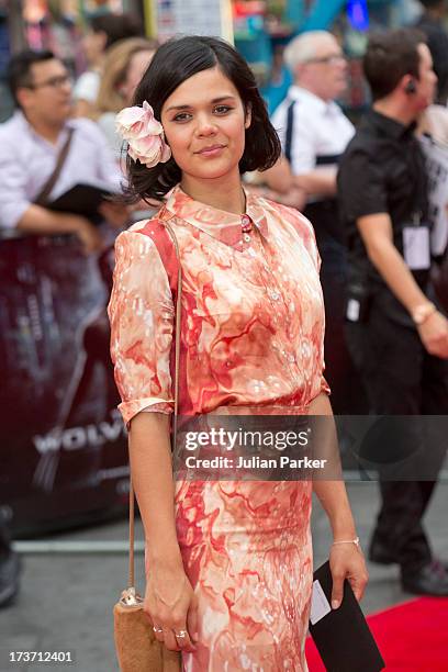 Natasha Khan attends the UK Premiere of 'The Wolverine' at Empire Leicester Square on July 16, 2013 in London, England.