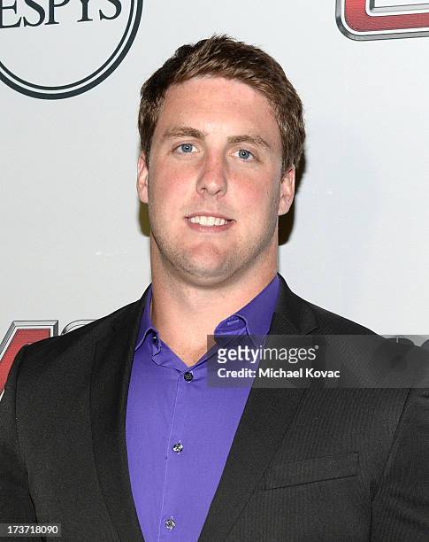 Professional football player Reid Fragel attends ESPN the Magazine 5th annual "Body Issue" party at Lure on July 16, 2013 in Hollywood, California.